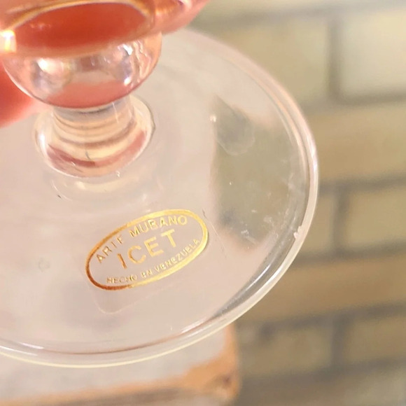 Pink Munro Depression Glass Candle Holders - Picture 2 of 6